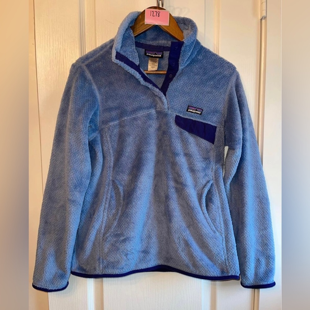 Patagonia re-tool snap fleece pullover jacket women's small